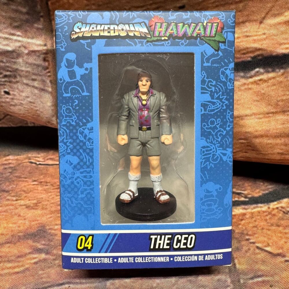 VBLANK The CEO Shakedown Hawaii Mini Figure Adult Collectible #04